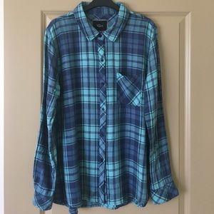 Rails Hunter shirt in Opal